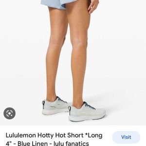 SOLD Worn once Lululemon shorts